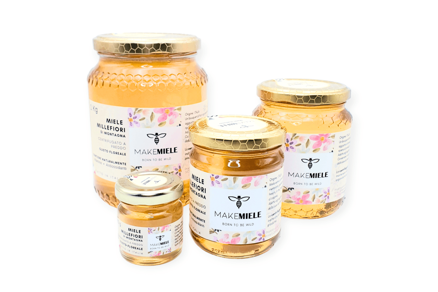 MIELE DI MILLEFIORI DI MONTAGNA - Makemiele